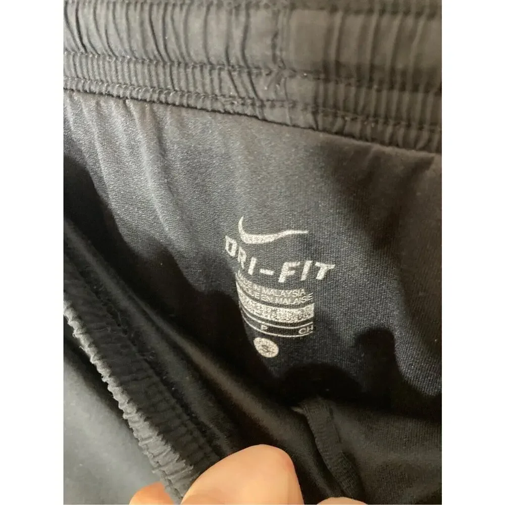 Nike Dry Fit Black and White Activewear Small Women's Running Shorts